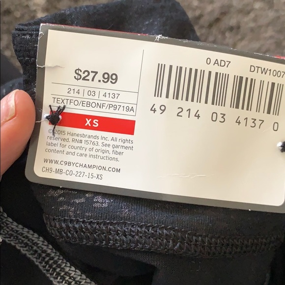 Champion Black Fitted Leggings - Picture 5 of 7